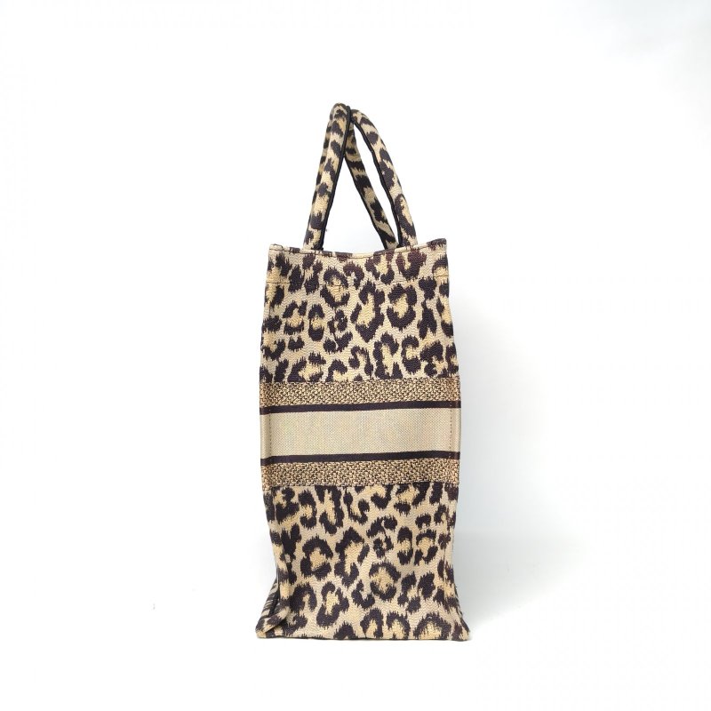 DIOR BookTote大號42豹紋帆布2021肩背包-3