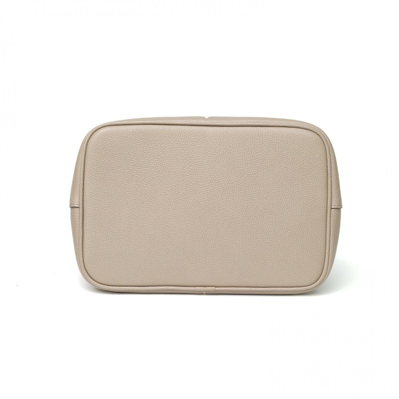 LOUIS VUITTON NÉONOÉ水桶包中號26大象灰牛皮金扣晶片老花壓紋肩背包-4