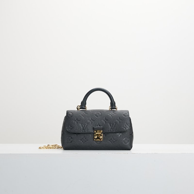 二手Lv Nano Madeleine 瑪德琳/黑壓紋 晶片款-0