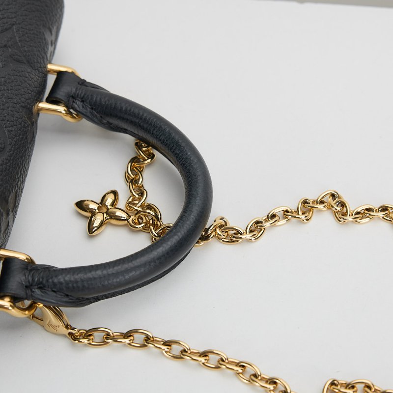 二手Lv Nano Madeleine 瑪德琳/黑壓紋 晶片款-12