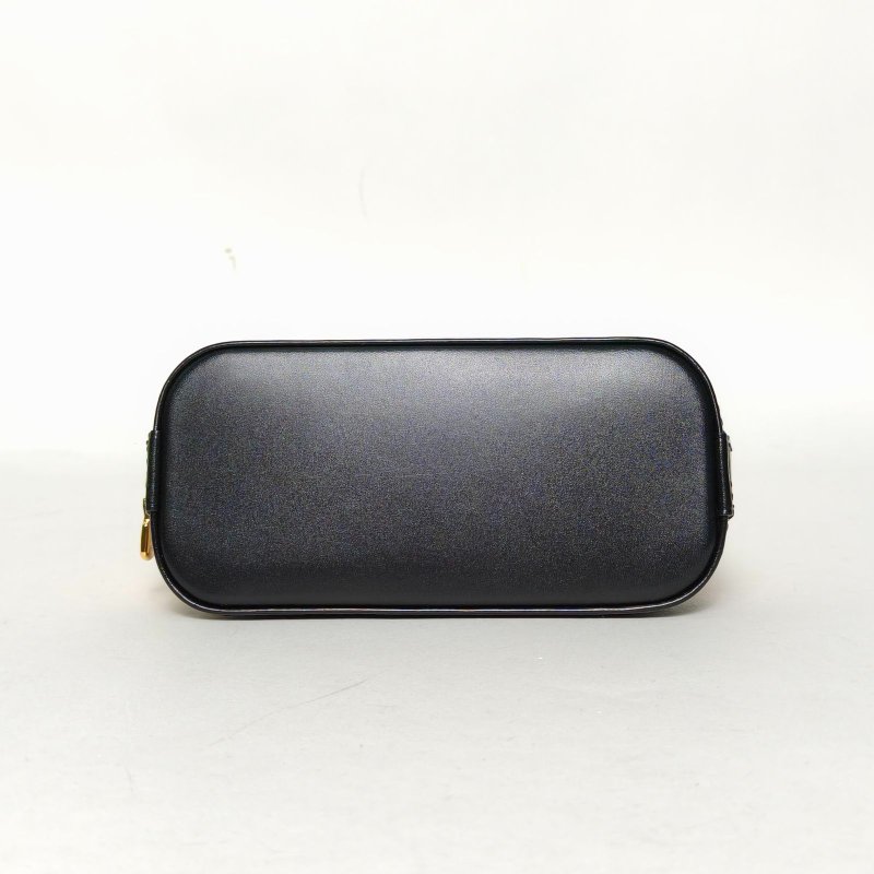 LOUIS VUITTON ALMA貝殼包NANO18米色PVC晶片老花肩背包-4