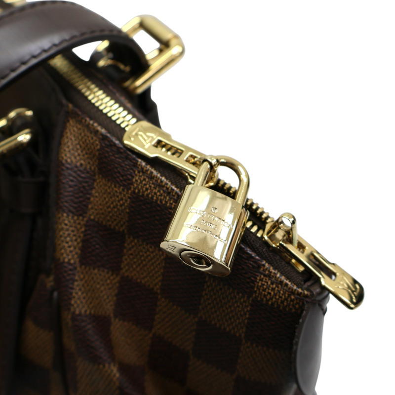 棕色 棋盤格 帆布 Verona MM 手提包 N41118【LOUIS VUITTON LV 路易威登】 N41118-10