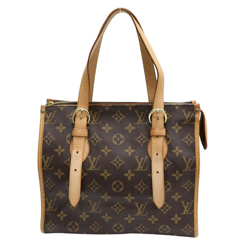 棕色 原花帆布 Popincourt Haut 手提包 M40007【LOUIS VUITTON LV 路易威登】 M40007
