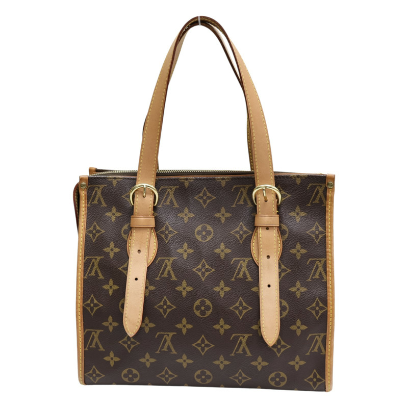 棕色 原花帆布 Popincourt Haut 手提包 M40007【LOUIS VUITTON LV 路易威登】 M40007-1