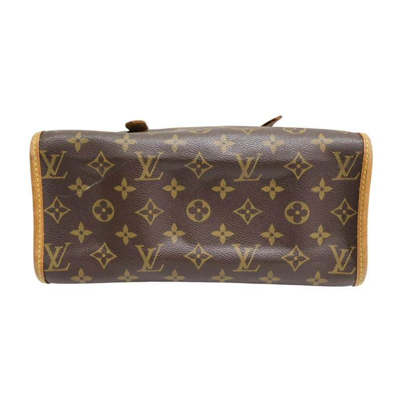 棕色 原花帆布 Popincourt Haut 手提包 M40007【LOUIS VUITTON LV 路易威登】 M40007-3