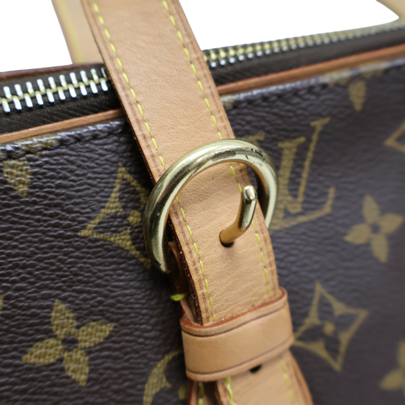 棕色 原花帆布 Popincourt Haut 手提包 M40007【LOUIS VUITTON LV 路易威登】 M40007-10