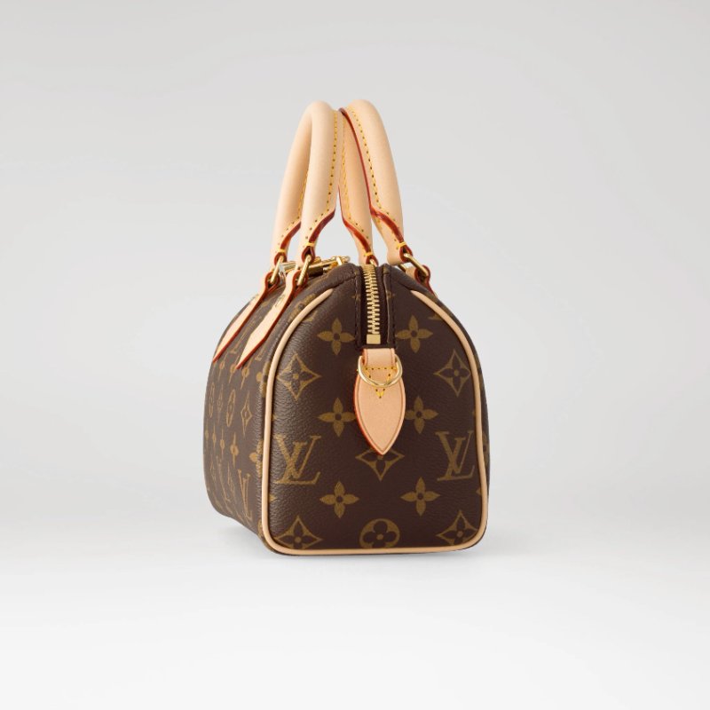 【LOUIS VUITTON LV 路易威登】奶茶色背帶 SPEEDY 20(下單前須先私訊)-2