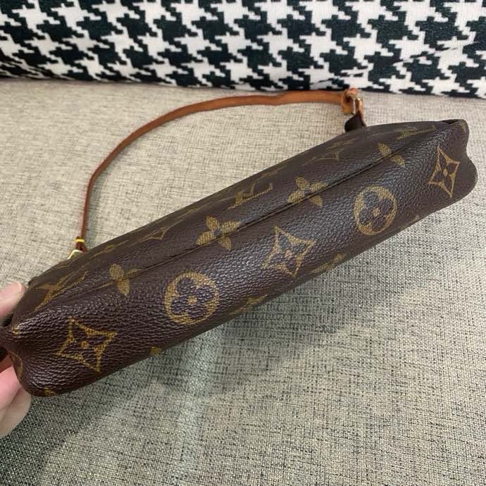 Lv路易威登pochette accessoires大麻將手提單肩腋下包-2