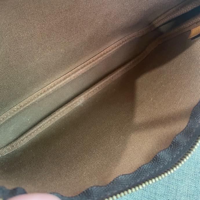 Lv路易威登pochette accessoires大麻將手提單肩腋下包-7