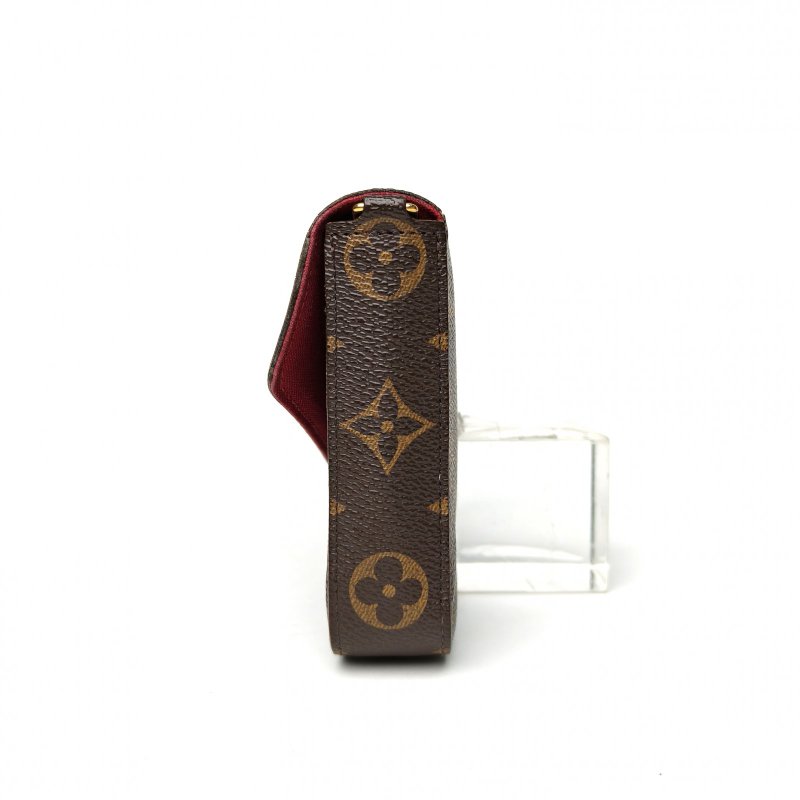 LOUIS VUITTON POCHETTEFELICIE三合一鏈條包老花PVC2017肩背包-1