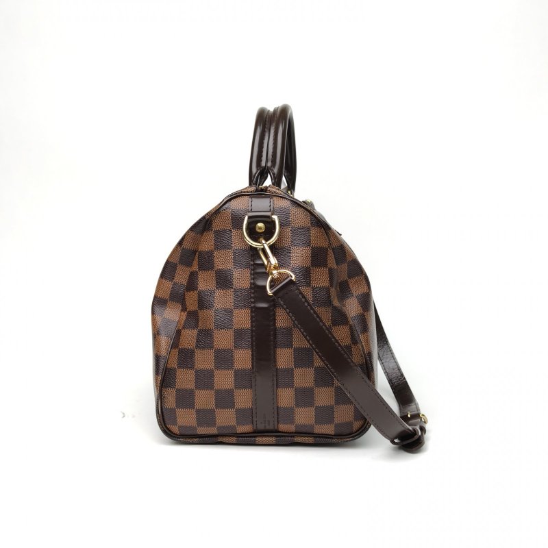 LOUIS VUITTON Sp30配肩帶棕色棋盤格PVC2013肩背包-1