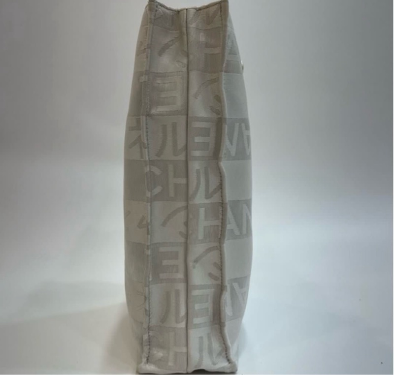 Chanel Ginza Limited Edition Bag White 香奈兒銀座限定白色中古包-3