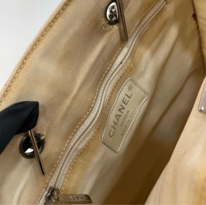 Chanel Ginza Limited Edition Bag White 香奈兒銀座限定白色中古包-8