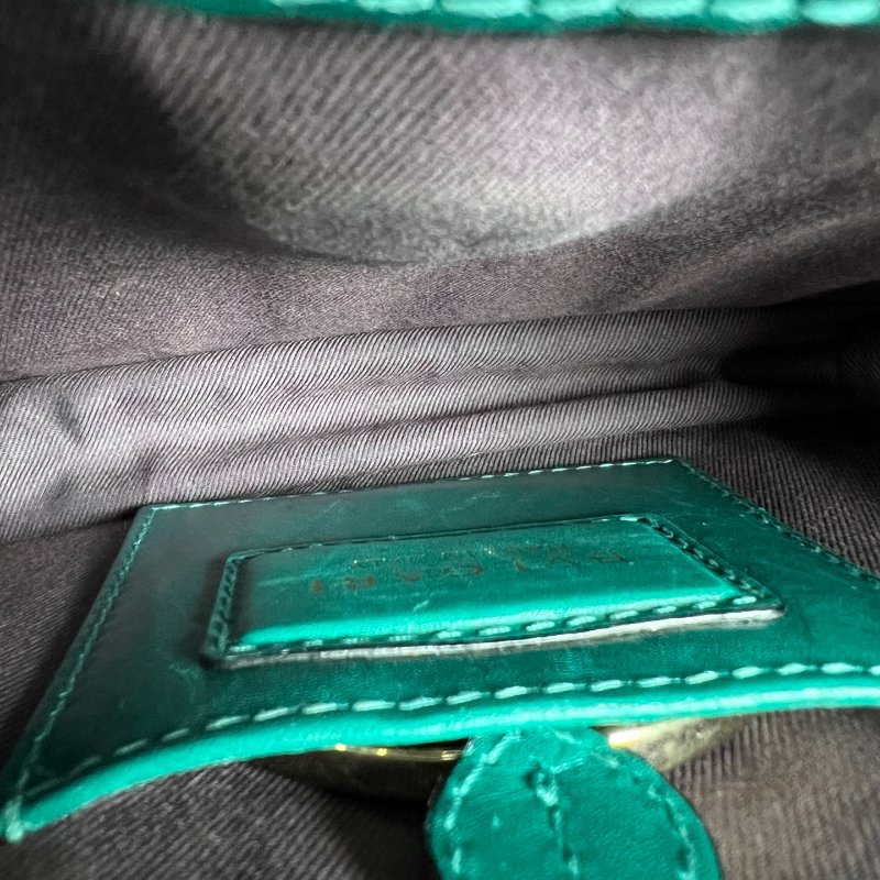 BVLGARI 綠蛇頭包小-6