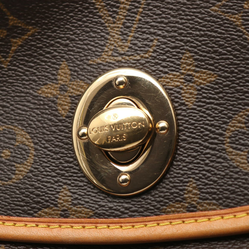 路易威登 Tulum PM 單肩包 M40076 Monogram 皮革棕色二手女士-5