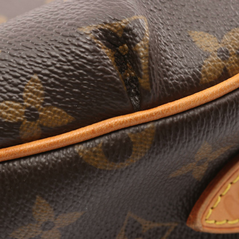 路易威登 Tulum PM 單肩包 M40076 Monogram 皮革棕色二手女士-6