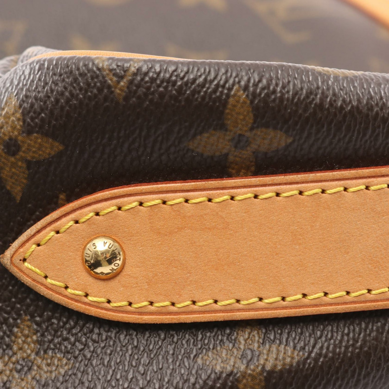 路易威登 Tulum PM 單肩包 M40076 Monogram 皮革棕色二手女士-7