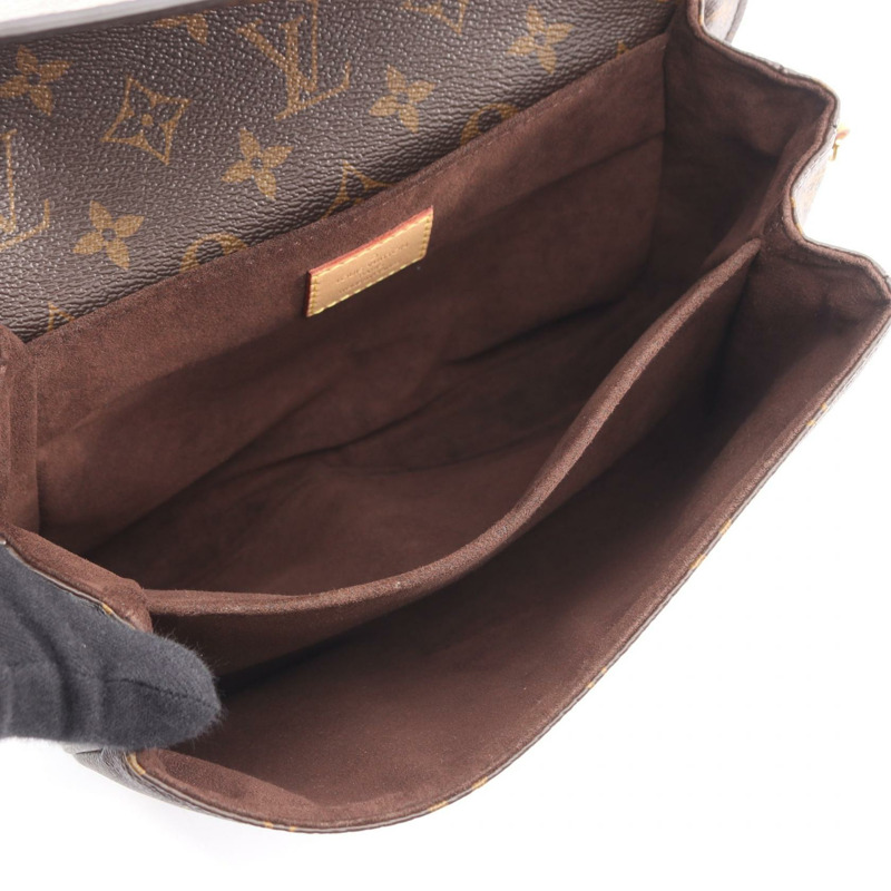 路易威登 Pochette Metis MM 斜背包 M44875 Monogram 棕色皮革-2
