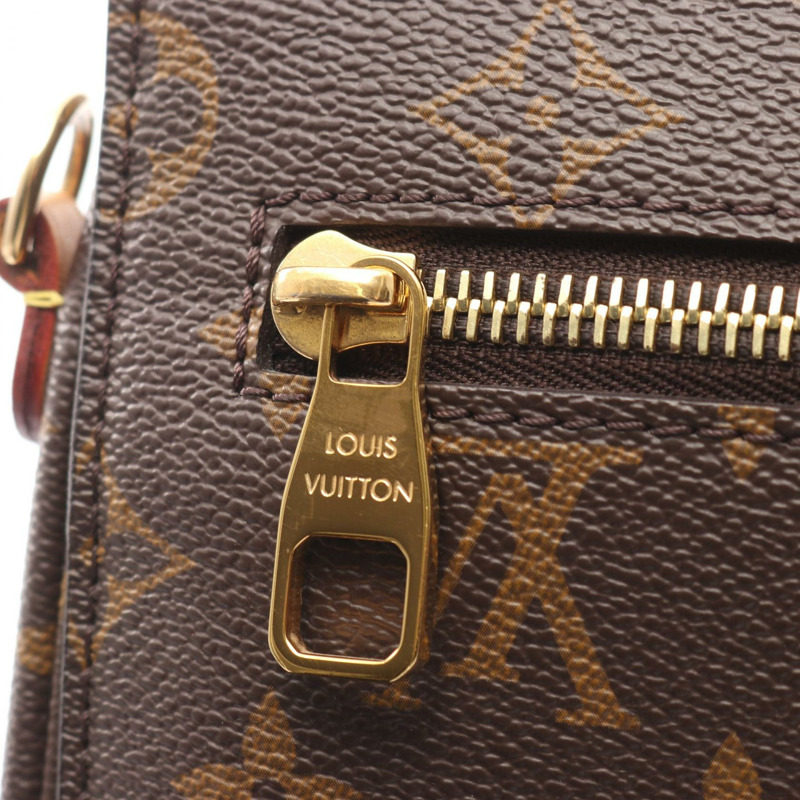 路易威登 Pochette Metis MM 斜背包 M44875 Monogram 棕色皮革-7