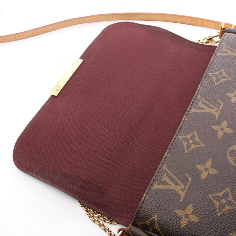 路易威登 Favorite MM 鏈條肩背斜背包 M40718 Monogram 二手-5