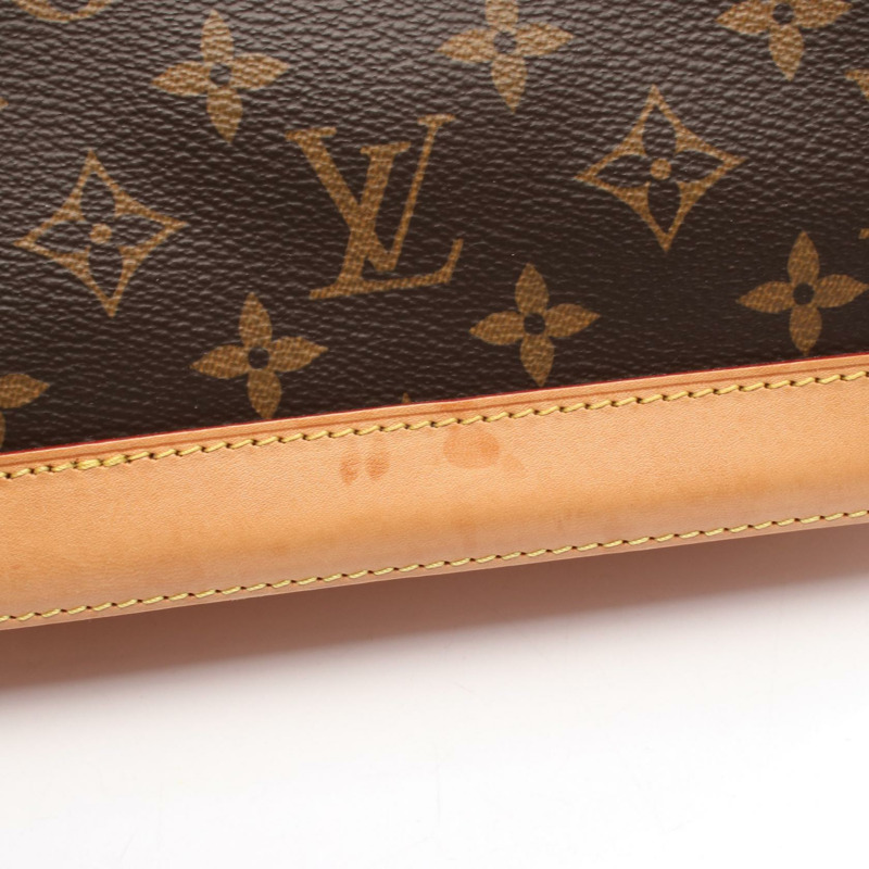 路易威登 Alma BB 斜背包 M53152 Monogram 皮革 棕色 二手 女士-7