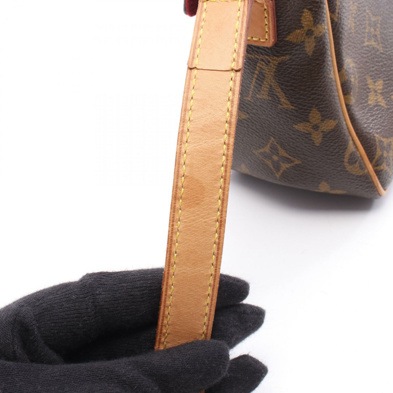 路易威登 Vivacite PM 單肩斜背包 M51165 Monogram 棕色皮革-8