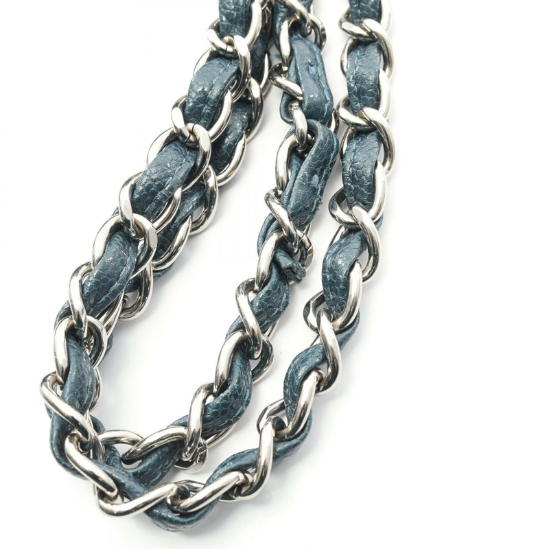 香奈兒 Deca Matelasse 30 經典大號 W 翻蓋單背包 A58600 皮革 二手-9