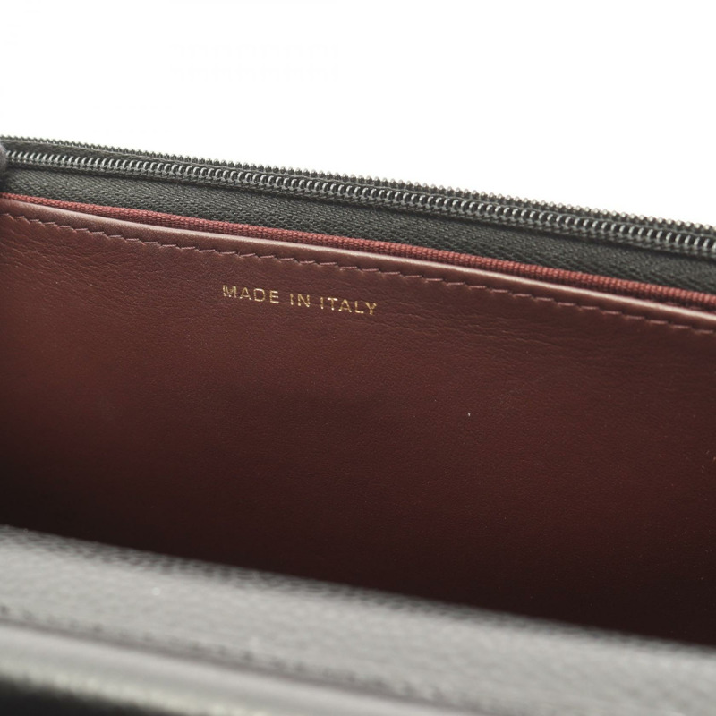 香奈兒 (CHANEL) 絎縫鏈條斜背包 AP4241，黑色小牛皮，金色五金-6