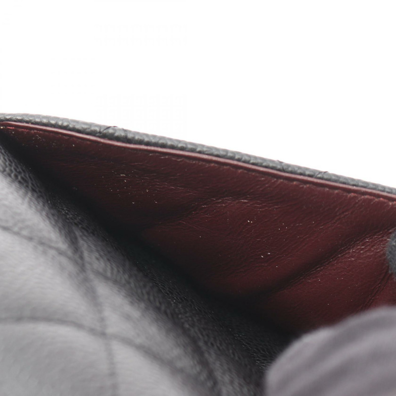 香奈兒 (CHANEL) Matelasse 34 經典 Maxi W 翻蓋鏈條單肩背包 A58601 皮革 GHW BK-8