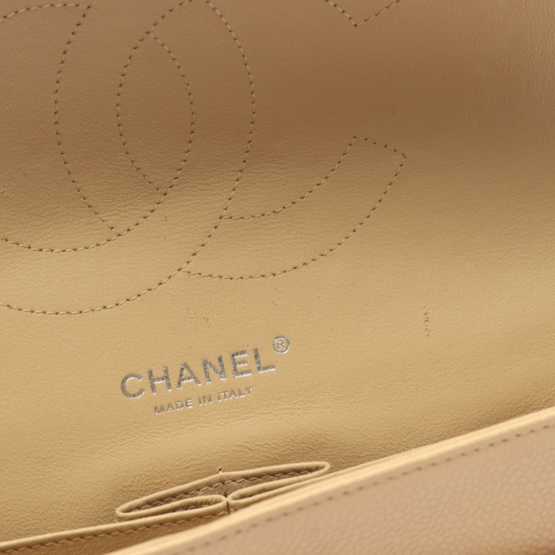 香奈兒 Jumbo Matelasse 30 經典大號 W 翻蓋鏈條單肩背包 A58600 皮革-5