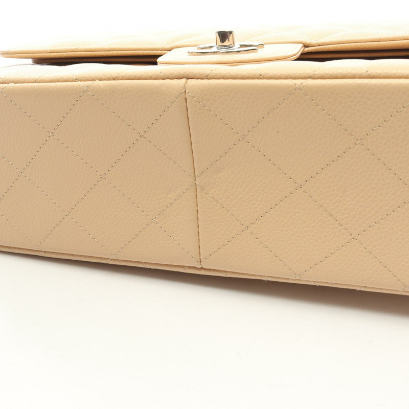 香奈兒 Jumbo Matelasse 30 經典大號 W 翻蓋鏈條單肩背包 A58600 皮革-8