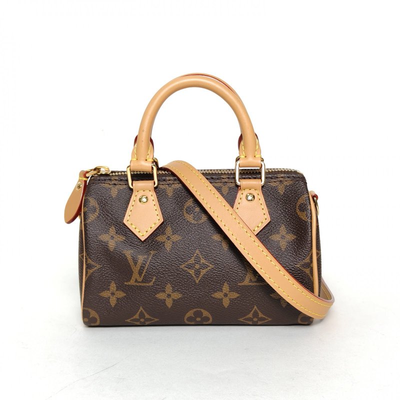 LOUIS VUITTON SpNano16可拆卸肩帶老花PVC2024肩背包-0