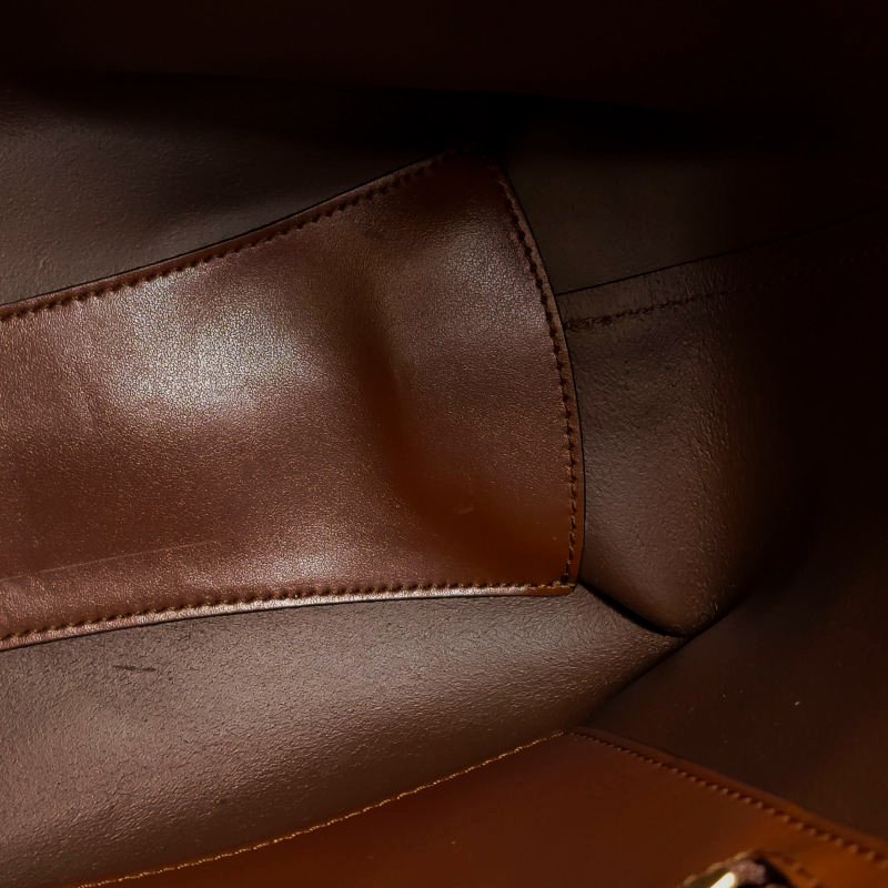 Chloe Chloe C牛皮純色字母C徽飾單肩包-10