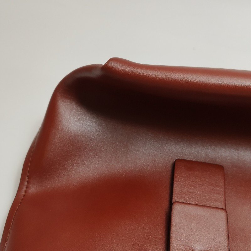 Chloe Chloe C牛皮純色字母C徽飾單肩包-20