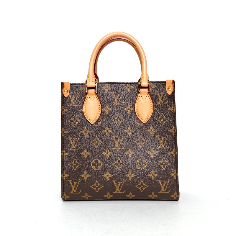 LOUIS VUITTON SACPLAT琴譜包BB21.5老花PVC晶片肩背包-2