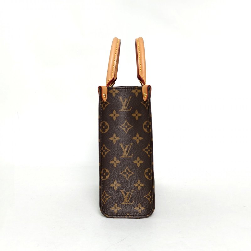 LOUIS VUITTON SACPLAT琴譜包BB21.5老花PVC晶片肩背包-3