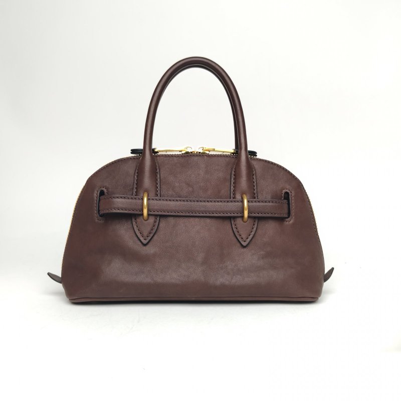 MIU MIU 石南木色羊皮AventureNappa手提包小號肩背包-2