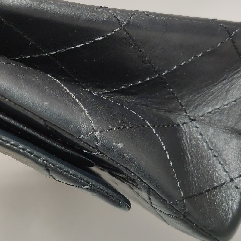 Chanel 2.55 Flag Bag經典款Maxi油蠟皮菱格絎縫矩形旋扣單肩包-19