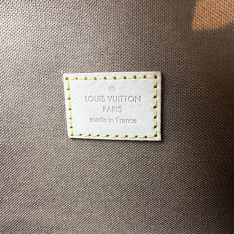 路易威登/Louis Vuitton lockit老花直式手提托特包31x16x37cm-8