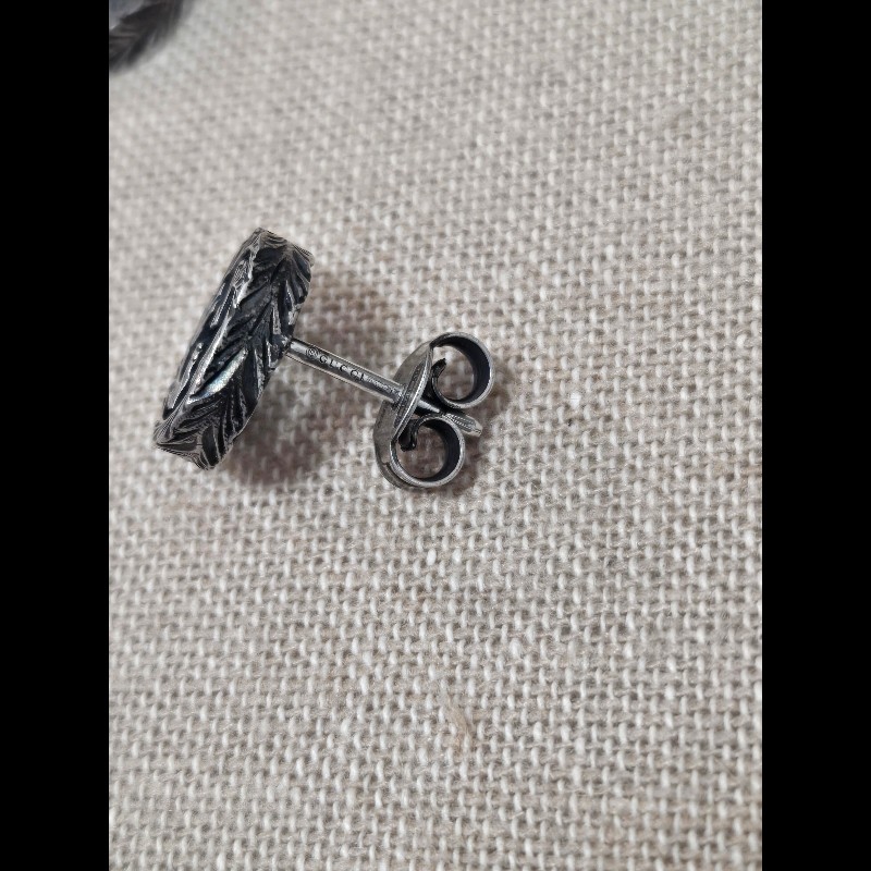 Gucci Interlocking 復古雕花耳環 925純銀 耳環 耳飾-8