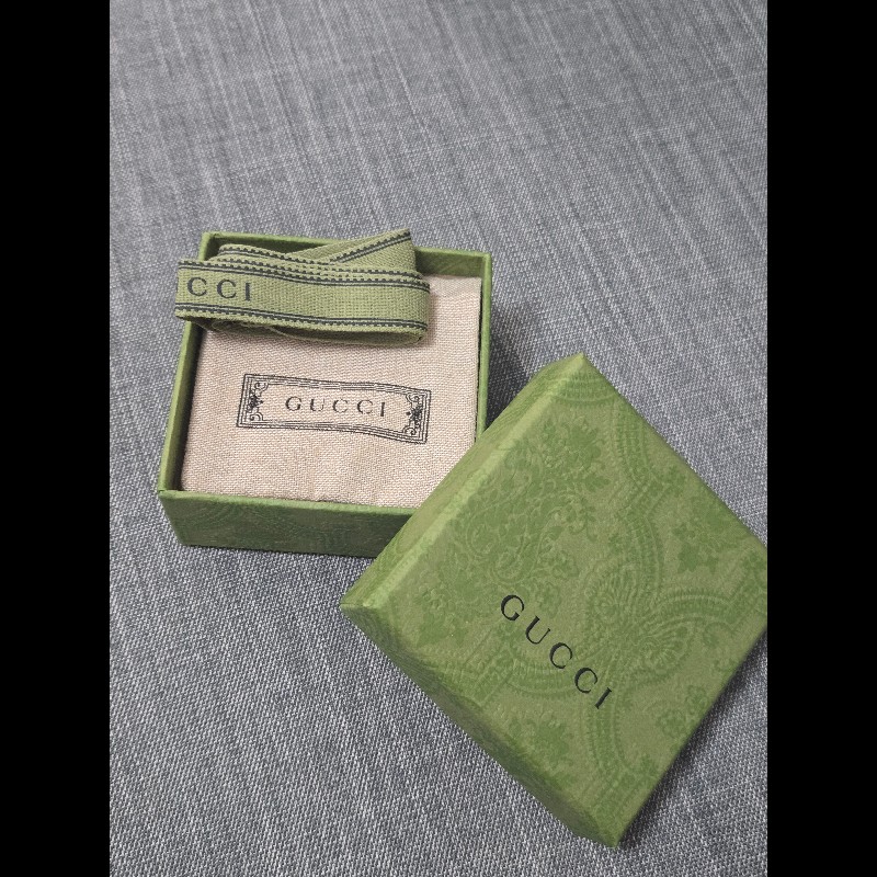 Gucci Interlocking 復古雕花耳環 925純銀 耳環 耳飾-14