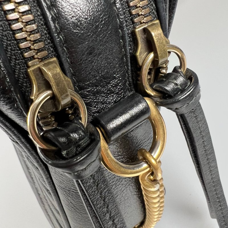 GUCCI 550156  黑Marmont直立相機包-6