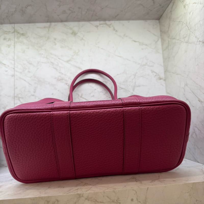 HERMES GARDEN PARTY30政粉色銀/框P-4