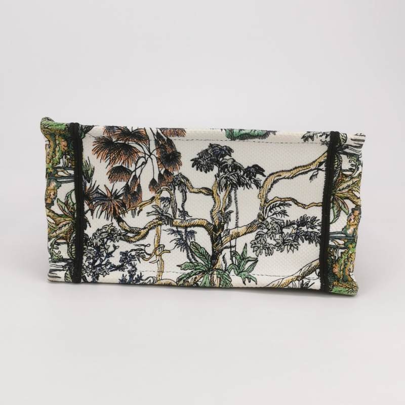 Dior BookTote小號帆布Etoile de Voyage圖案刺繡手提包-5