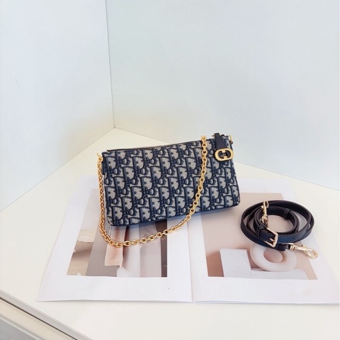 【閒置新🆕】Dior 30 Montaigne 蒙田麻將 鏈條 單肩斜挎包