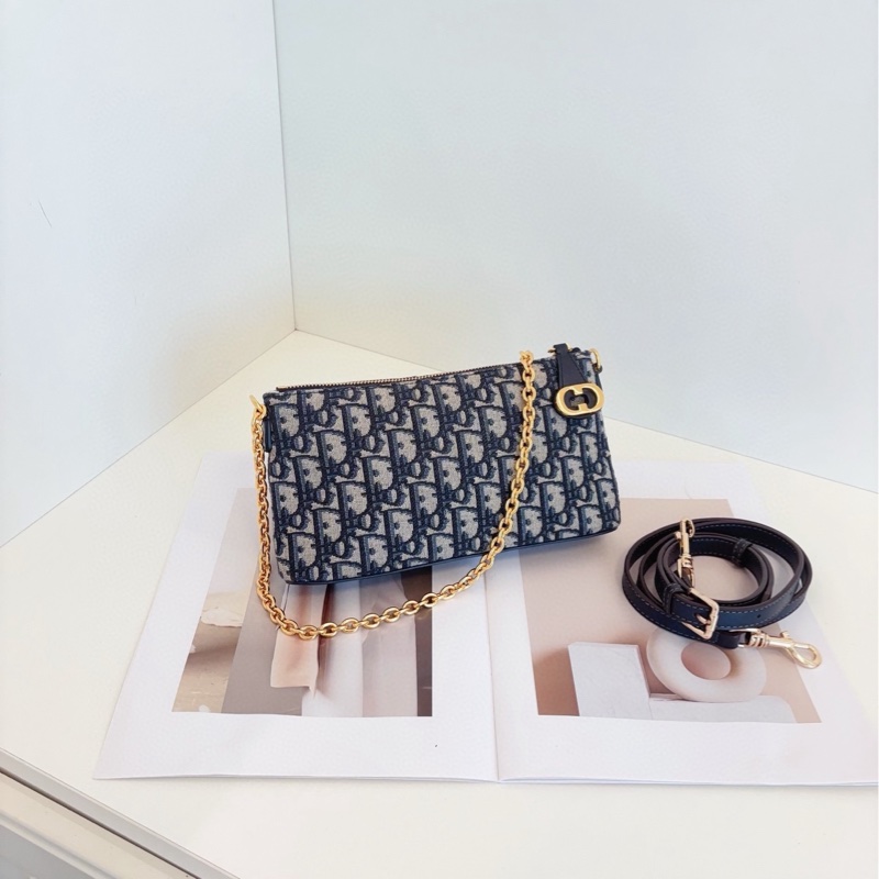 【閒置新🆕】Dior 30 Montaigne 蒙田麻將 鏈條 單肩斜挎包-0