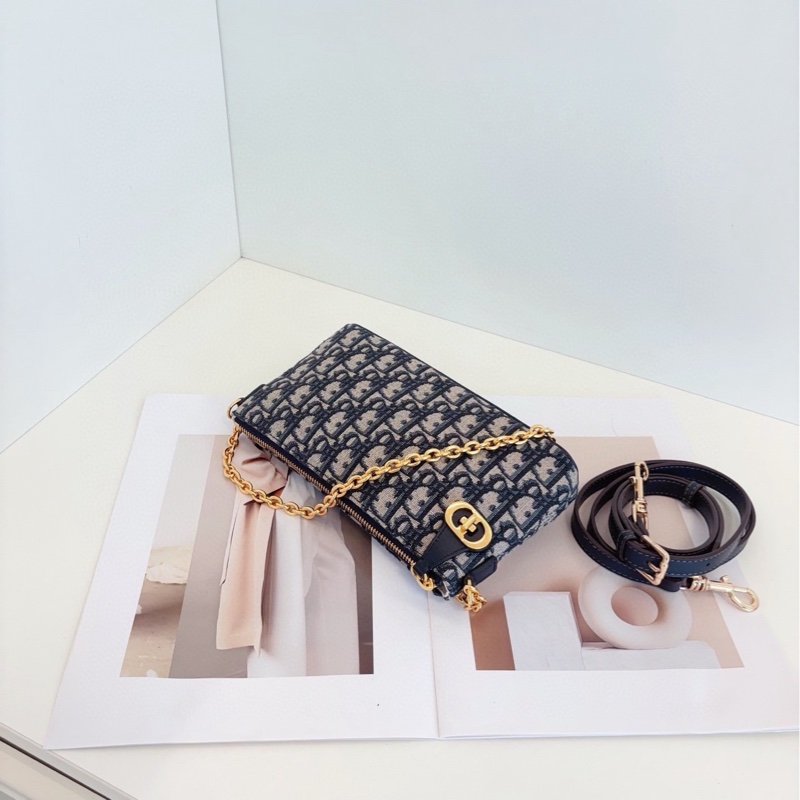 【閒置新🆕】Dior 30 Montaigne 蒙田麻將 鏈條 單肩斜挎包-3