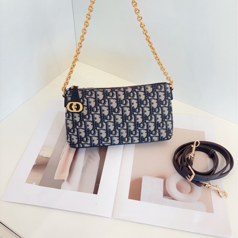 【閒置新🆕】Dior 30 Montaigne 蒙田麻將 鏈條 單肩斜挎包-5