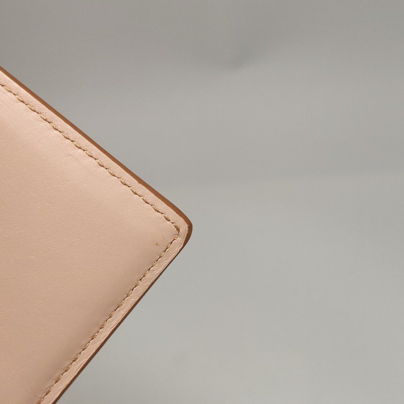 Saint Laurent牛皮純色字母Logo卡包-12