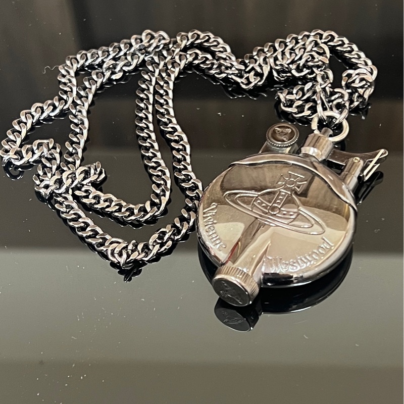 vivienne westwood NANA同款土星打火機（黑）-0